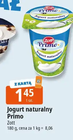 E.Leclerc Jogurt naturalny Primo 180g Zott oferta