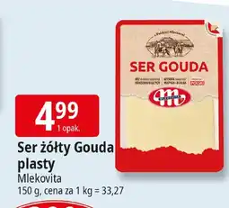 E.Leclerc Ser żółty Gouda plastry 150g Mlekovita oferta