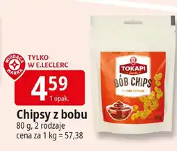E.Leclerc Chipsy z bobu Tokapi oferta