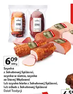Auchan Szynka z jakubowej spiżarni Olewnik oferta