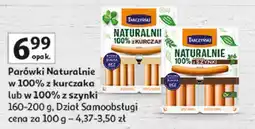 Auchan Parówki z szynki Tarczyński naturalnie oferta