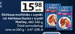 Auchan Kiełbasa śląska z szynki Morliny oferta