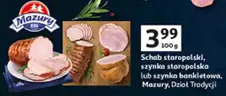 Auchan Szynka bankietowa Mazury ełk oferta