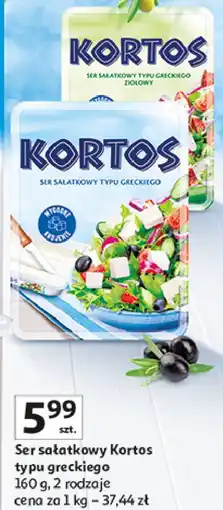 Auchan Kortos ser sałatkowy Turek naturek Turek 123 oferta