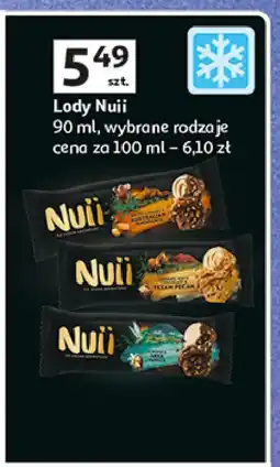 Auchan Lód almond & java vanilla Nuii oferta