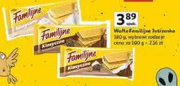 Auchan Wafle śmietankowe Jutrzenka oferta