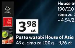 Auchan Pasta wasabi House of asia oferta