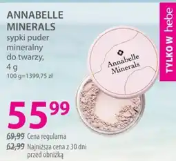 Hebe Puder do twarzy Annabelle Minerals oferta