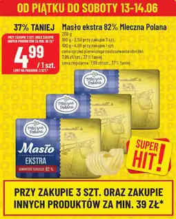 Polomarket Masło ekstra 82% Mleczna Polana oferta