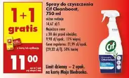 Biedronka Spray do czyszczenia CIF Cleanboost oferta
