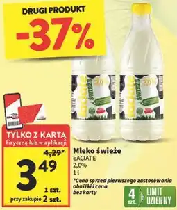 Intermarche Mleko świeże 2% Łaciate oferta