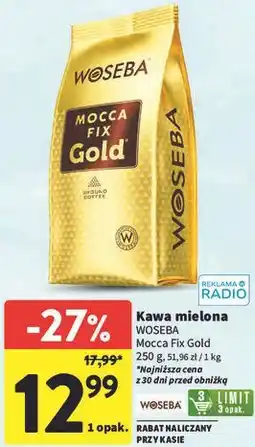Intermarche Kawa mielona Woseba Mocca Fix Gold oferta