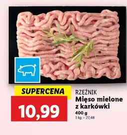 Lidl Rzeźnik mięso mielone z karkówki oferta