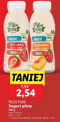 Lidl Pilos Pure Jogurt pitny oferta