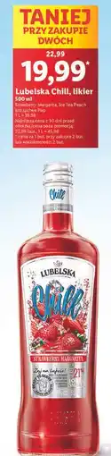 Lidl Likier 21% Lubelska Chill Strawberry oferta
