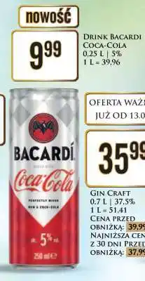 Dino Drink Bacardi Coca-Cola oferta