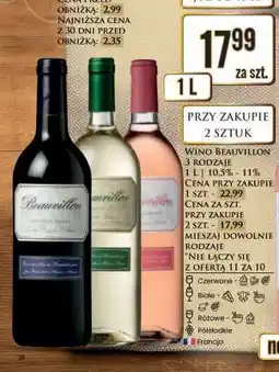 Dino Wino Beauvillon 3 rodzaje oferta
