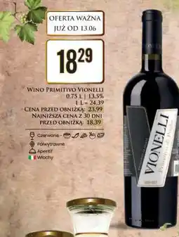 Dino Wino Primitivo Vionelli oferta