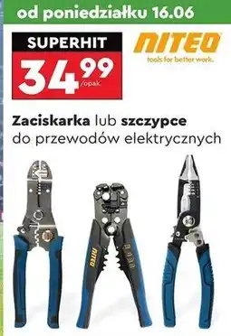 Biedronka Kombinerki Niteo Tools oferta