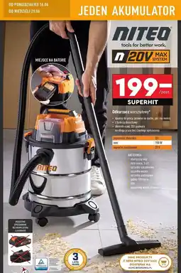 Biedronka Odkurzacz 150w Niteo Tools oferta