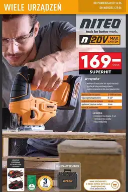Biedronka Wyrzynarka Niteo Tools oferta