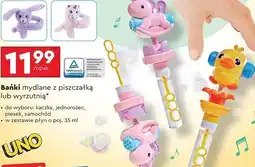 Biedronka Bańki mydlane z wyrzutnią 35 ml Elefun oferta