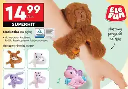 Biedronka Maskotka na ręke jednorożec Elefun oferta