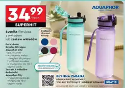 Biedronka Wkłady filtrujące city Aquaphor oferta