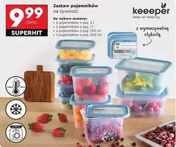 Biedronka Pojemnik na żywność 500 ml Keeeper oferta
