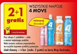 Biedronka Napój wake up 4Move Vitamin Water oferta