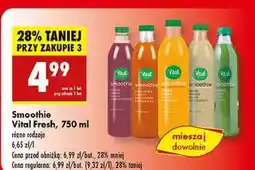 Biedronka Smoothie burak jabłko czarna porzeczka Vital Fresh oferta
