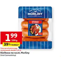 Auchan Kiełbasa na ruszt, Morliny oferta