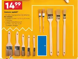 Biedronka Zestaw pędzli oferta