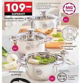 Biedronka Zestaw garnków MG Home oferta