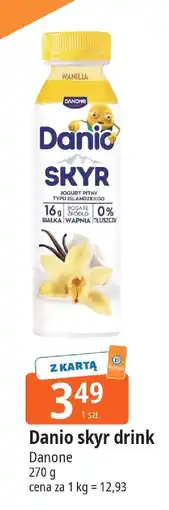 E.Leclerc Jogurt Danio skyr drink wanilia 270g Danone oferta
