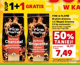 Fire & Flame Brykiet drzewny lub Wgiel drzewny