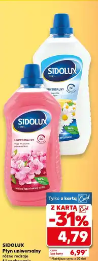 Kaufland Sidolux PŁyn uniwersalny oferta