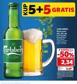 Kaufland Carlsberg Piwo jasne oferta