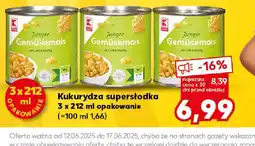 Kaufland Kukurydza super sŁodka oferta