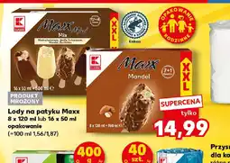 Kaufland Lody na patyku Maxx oferta