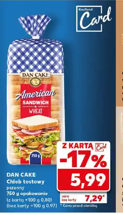 Kaufland Dan Cake Chleb tostowy oferta