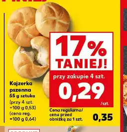 Kaufland Kajzerka pszenna oferta