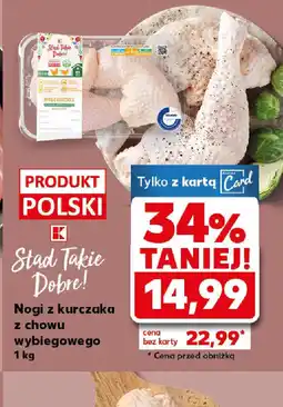 Kaufland Nogi z kurczaka z chowu wybiegowego oferta