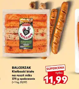 Kaufland Balcerzak KieŁbaski biaŁe na ruszt miks oferta