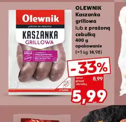 Kaufland Olewnik Kaszanka grillowa oferta