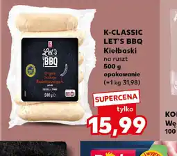 Kaufland K-Classic Let's BBQ KieŁbaski oferta