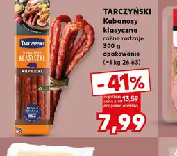 Kaufland Tarczyski Kabanosy klasyczne oferta