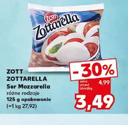 Kaufland Zott Zottarella Ser Mozzarella oferta