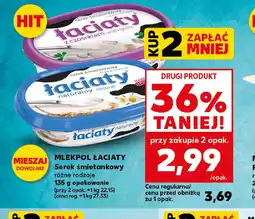 Kaufland Mlekpol Laciaty Serek mietankowy oferta