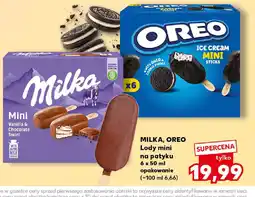 Kaufland Milka, Oreo Lody mini na patyku oferta